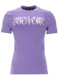 Purple Logo Crew Neck T-Shirt 1