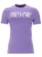 Purple Logo Crew Neck T-Shirt 1