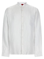 White Regular Solid Shirt 1