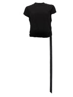 Black Solid Crew Neck T-Shirt 1