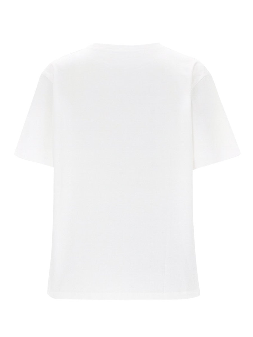White Graphic Crew Neck T-Shirt 2