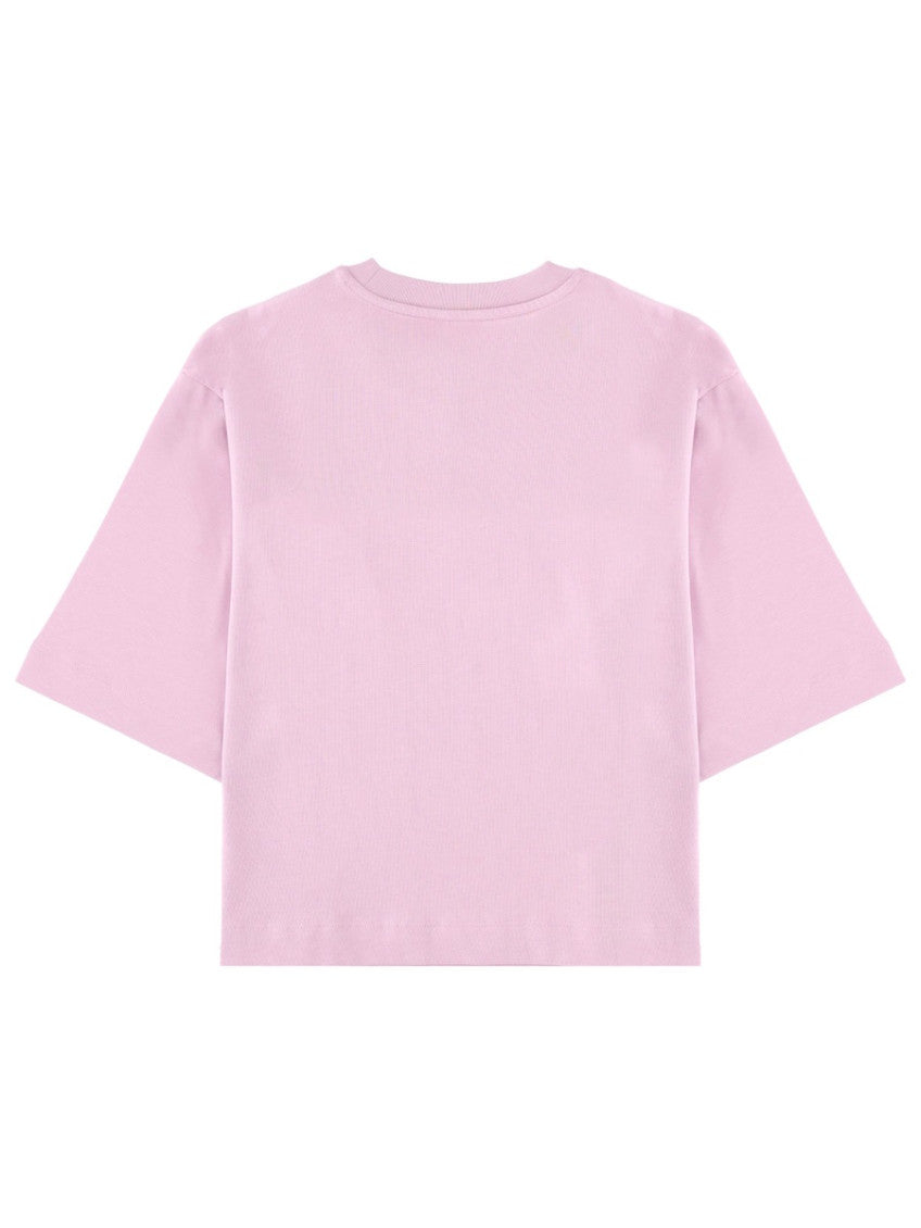 Purple Logo Crew Neck T-Shirt 2