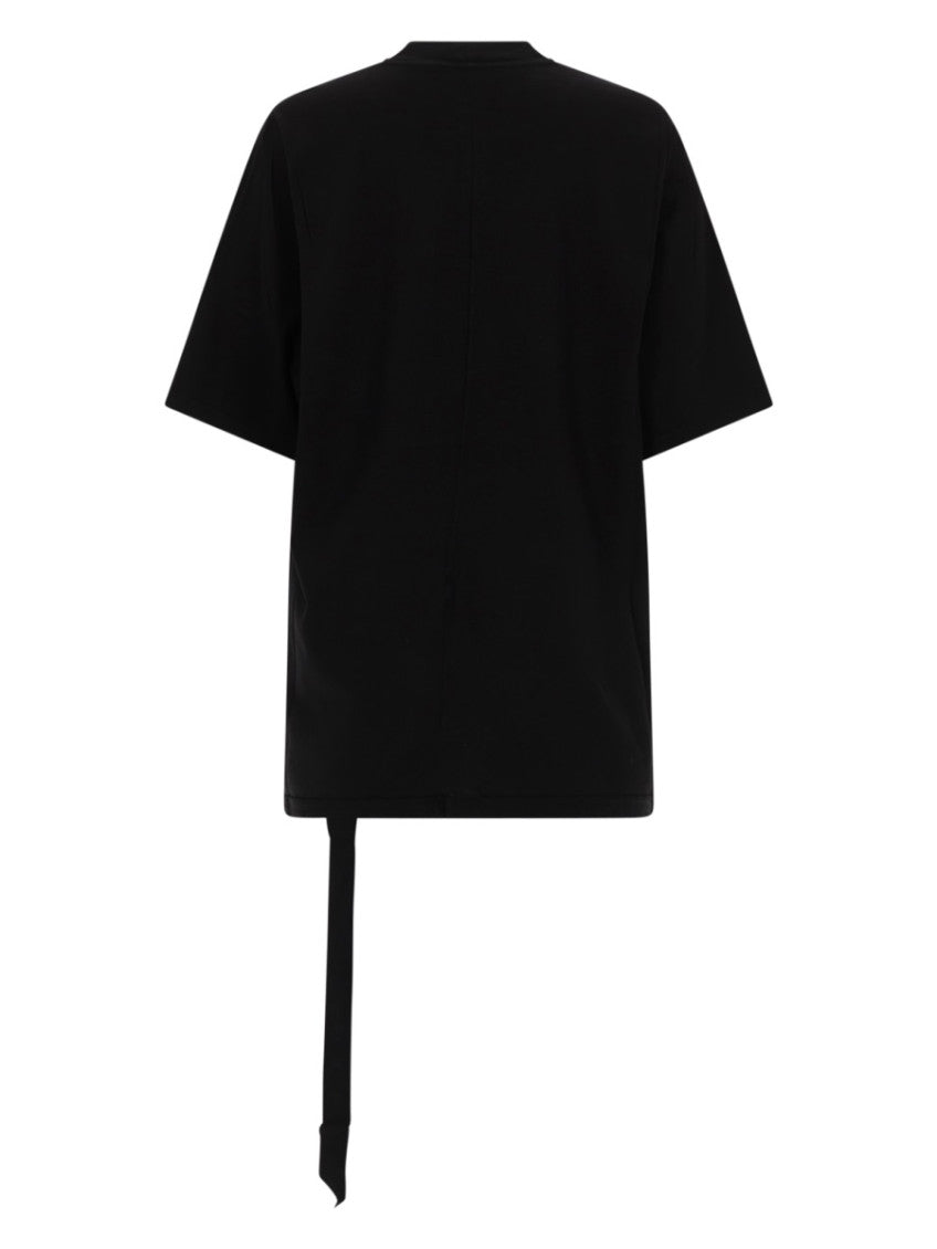 Black Graphic Crew Neck T-Shirt 2