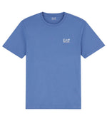 Sky Blue Logo Crew Neck T-Shirt 1