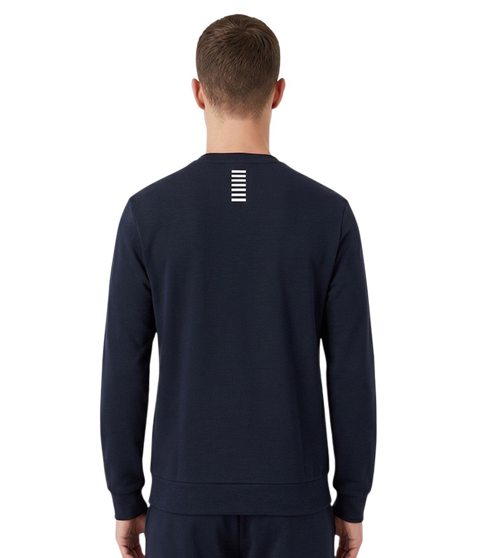 Dark Blue Logo Sweatshirt 2