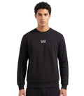 Black Logo Crew Neck Sweatshirt 1