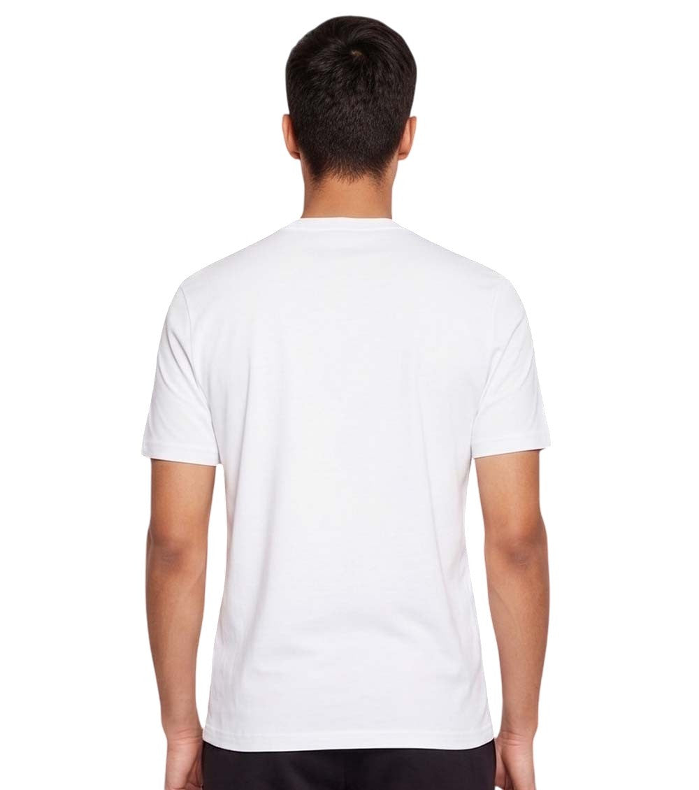 White Logo Crew Neck T-Shirt 2