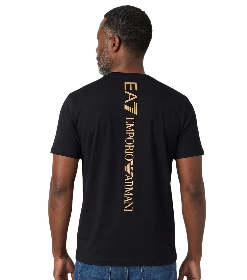 Black Logo Crew Neck T-Shirt 2