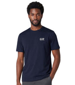 Blue Logo Crew Neck T-Shirt 1