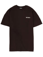 Brown Logo Crew Neck T-Shirt 1