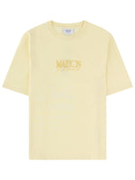 Yellow Logo Crew Neck T-Shirt 1