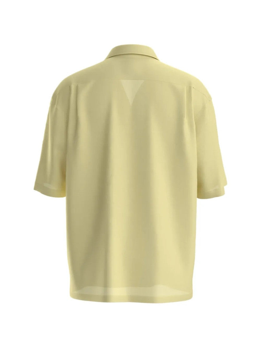 Beige Relaxed Solid Shirt 3