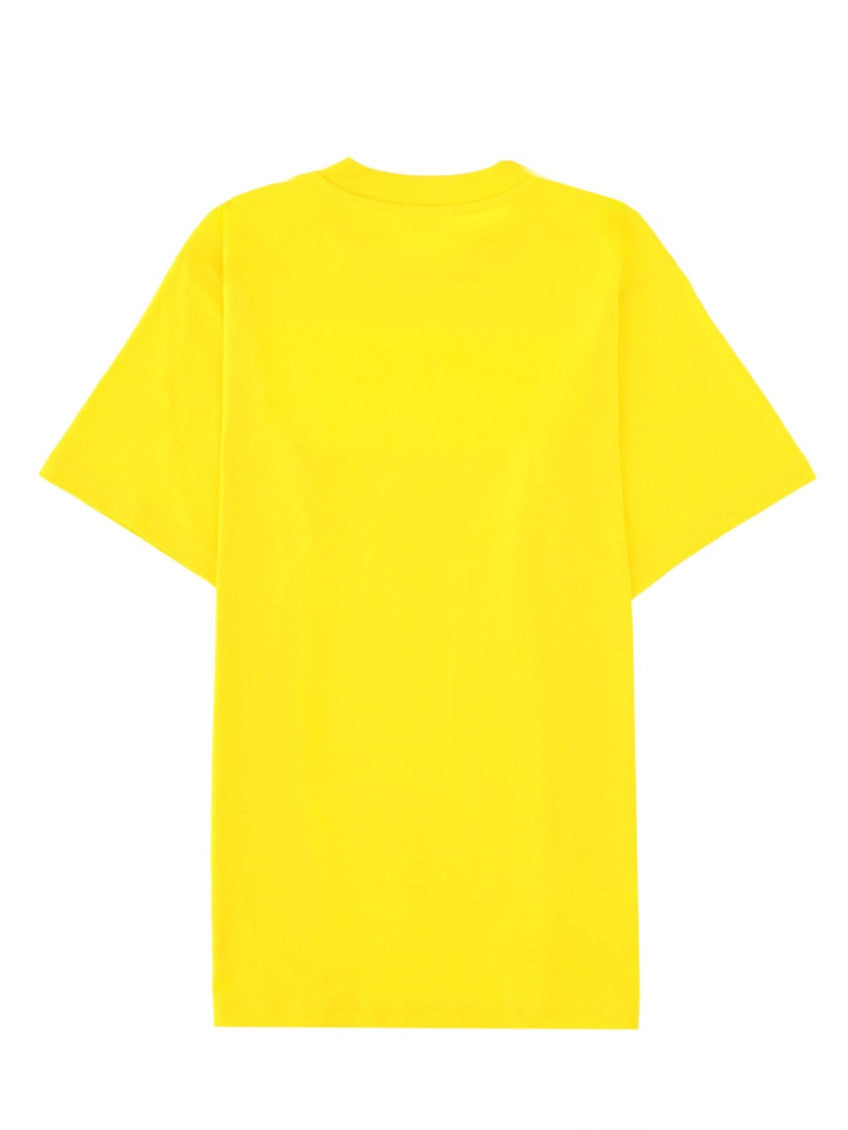 Yellow Crew Neck T-Shirt 2