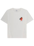 White Graphic Crew Neck T-Shirt 1