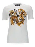 White Graphic Crew Neck T-Shirt 1
