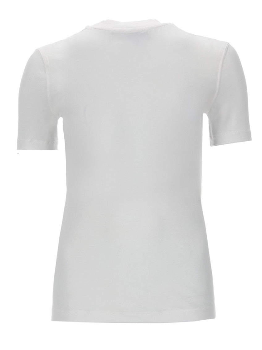 White Graphic Crew Neck T-Shirt 2