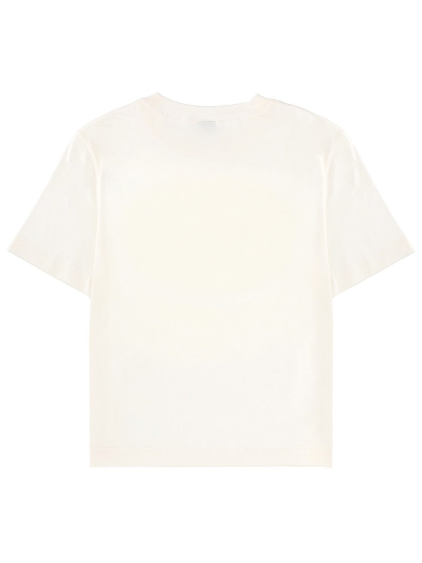 White Graphic Crew Neck T-Shirt 2