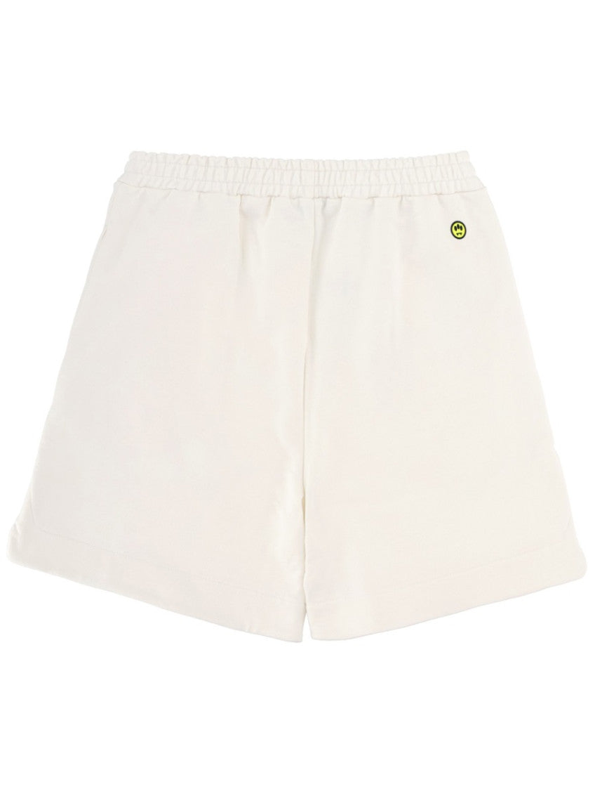 White Logo Shorts 2
