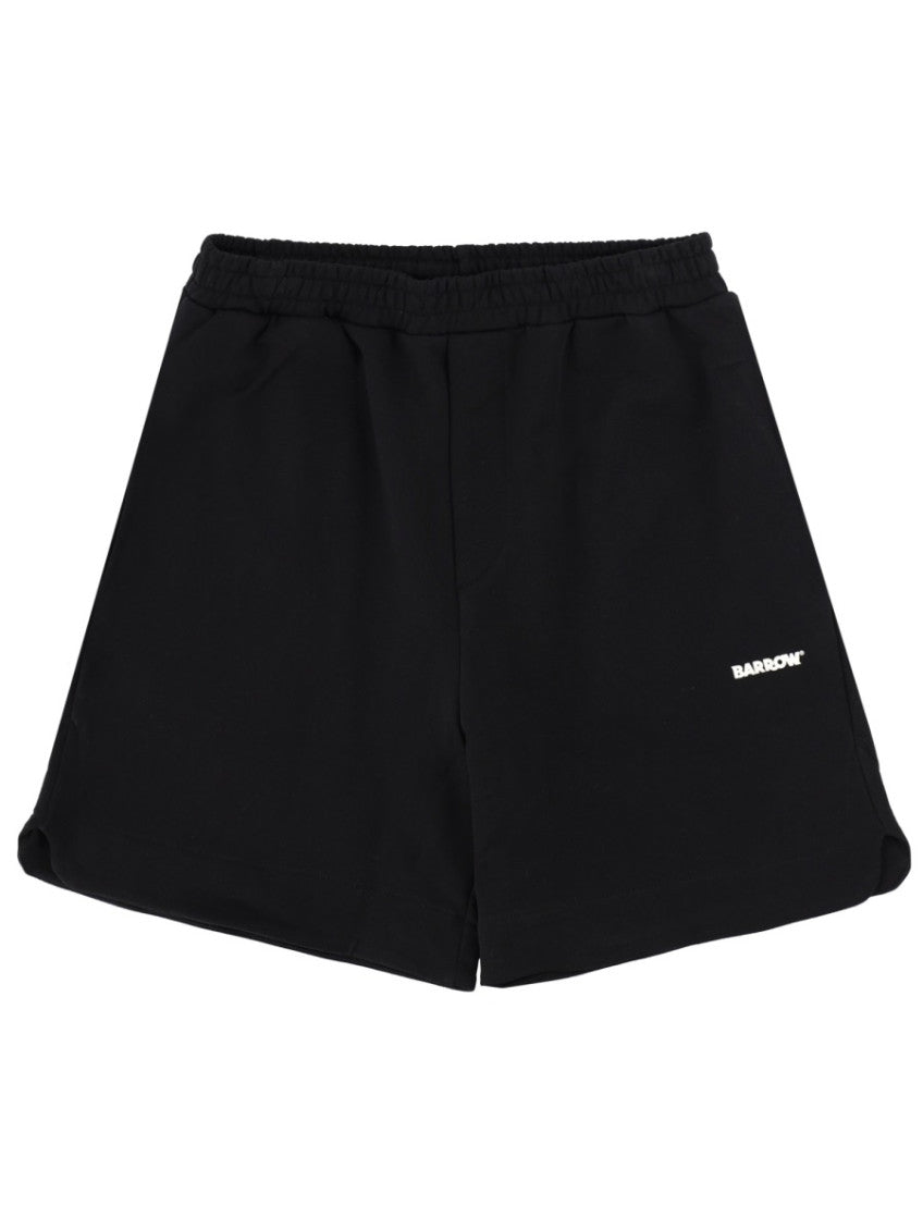 Black Logo Shorts 1