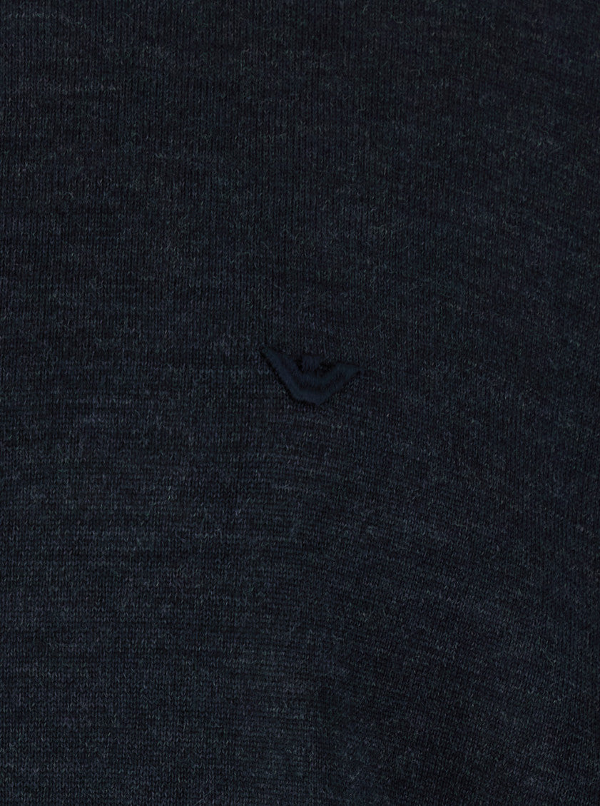 Grey Stripes Crew Neck Sweater 2