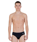Black Solid Briefs 1