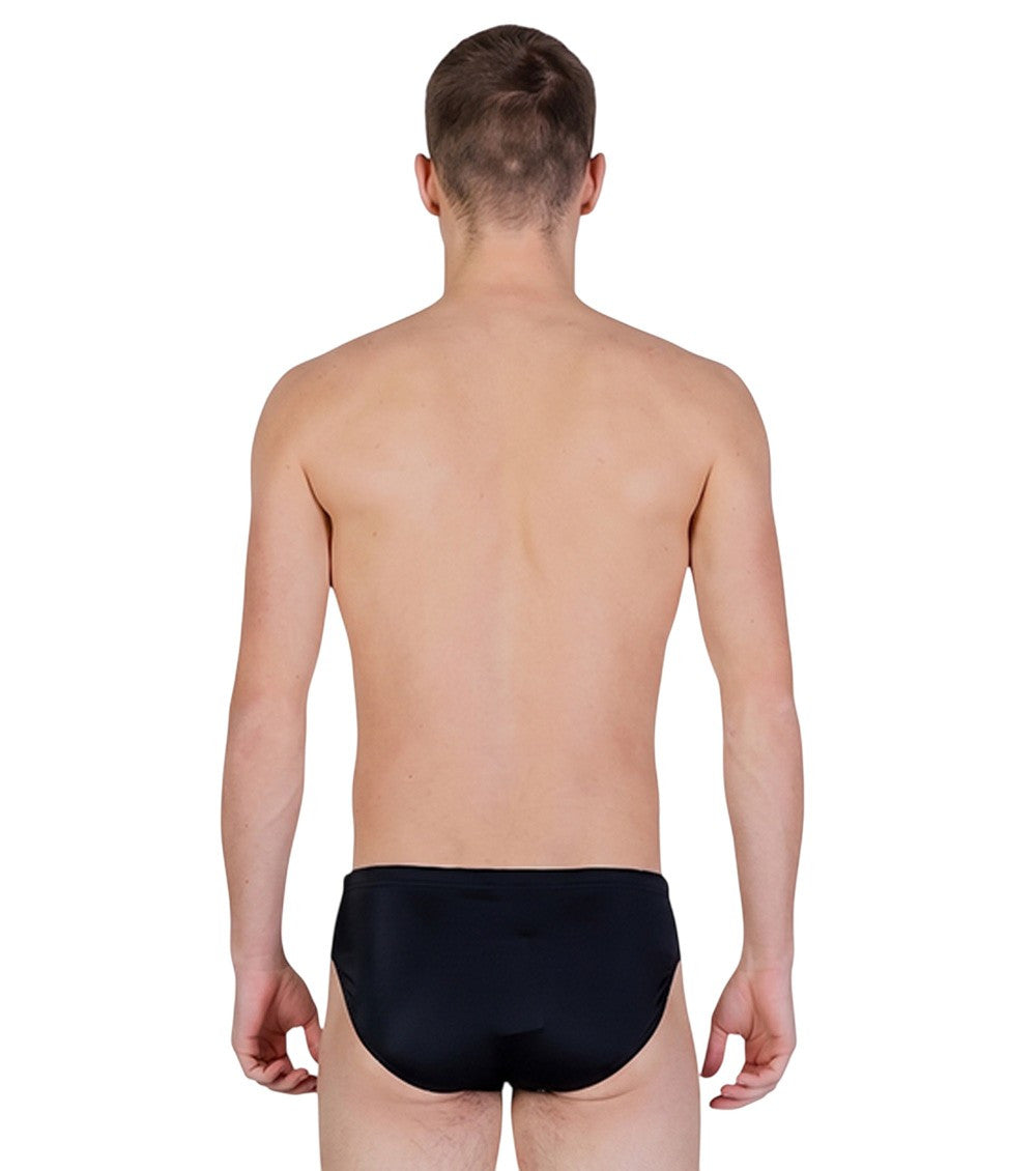 Black Solid Briefs 2
