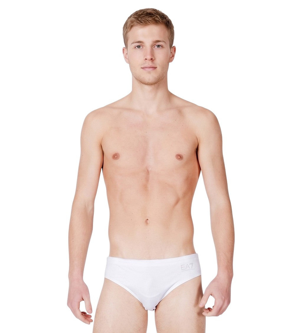White Solid Briefs 1