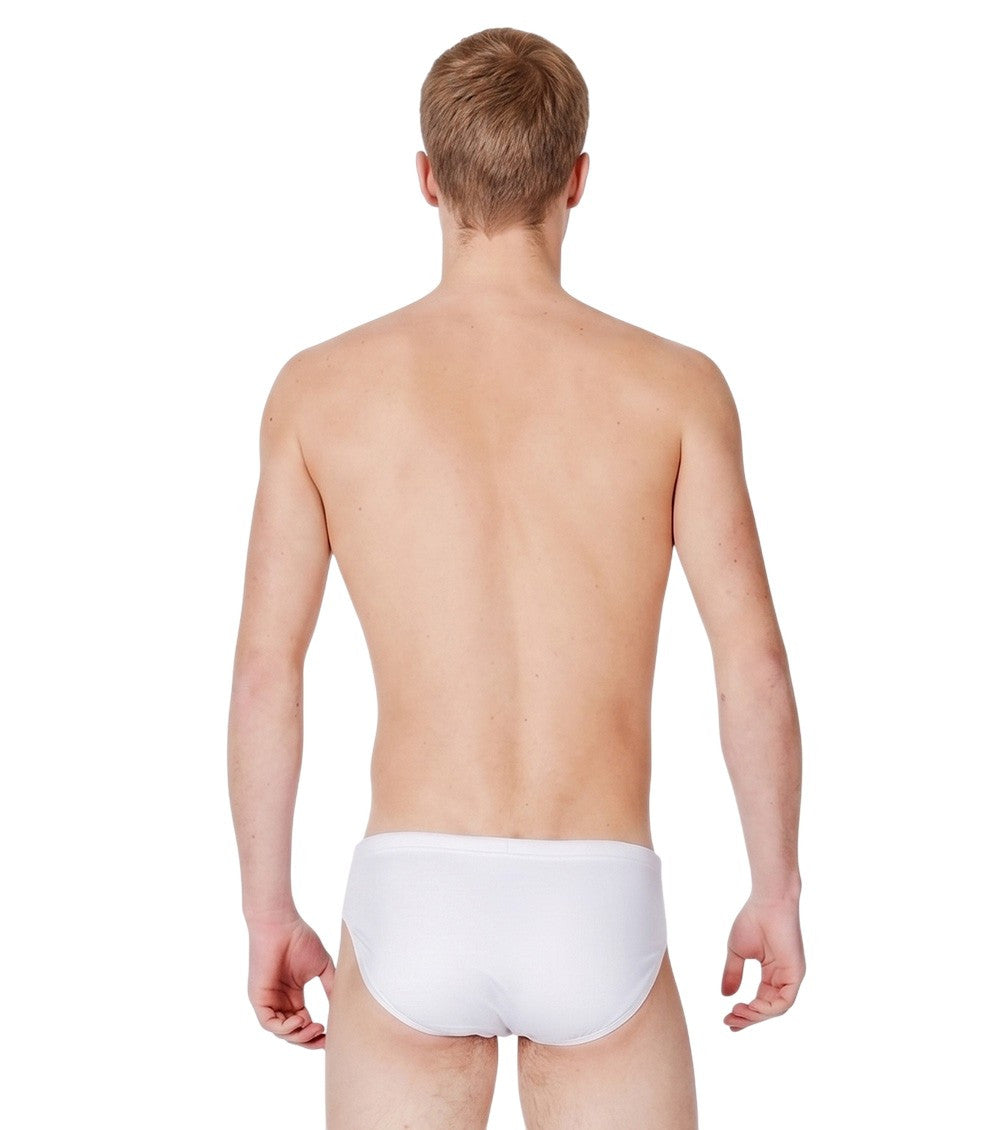 White Solid Briefs 2