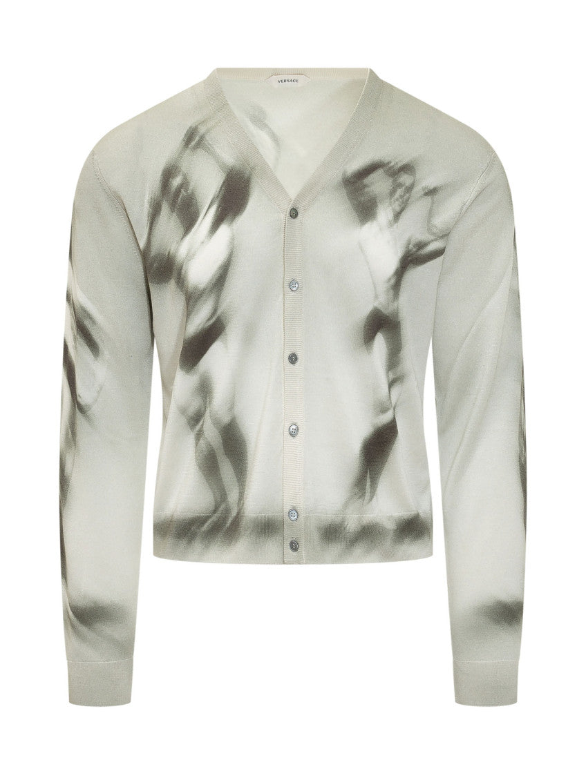 White Slim Cardigans 1