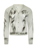 White Slim Cardigans 1