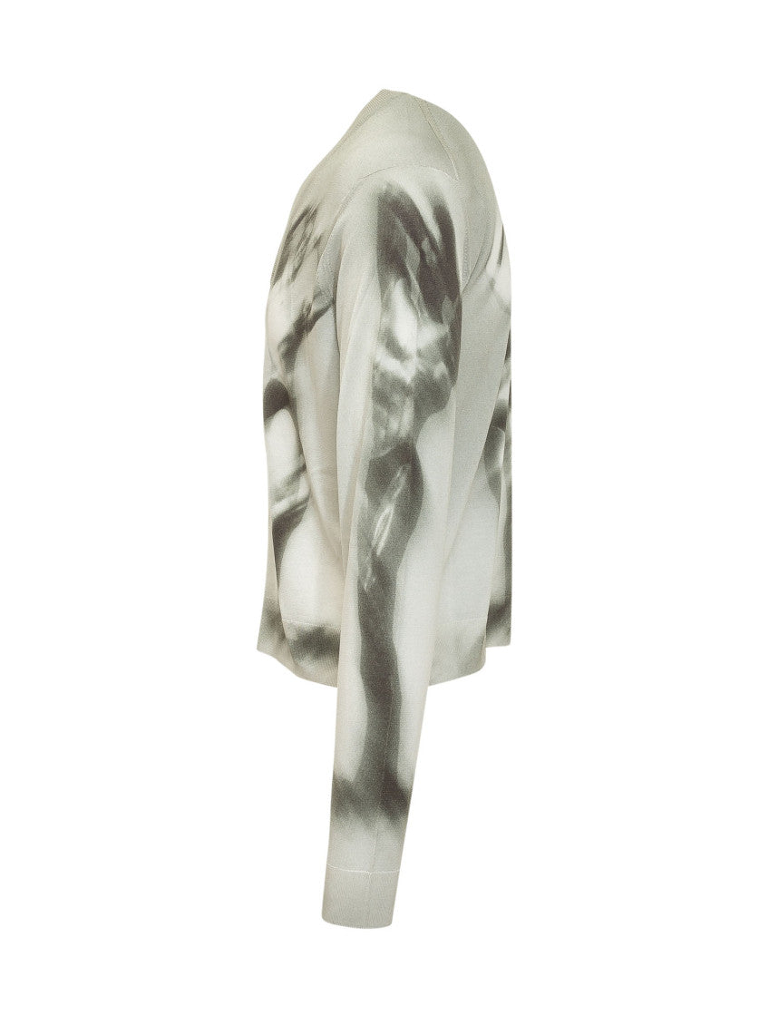 White Slim Cardigans 3