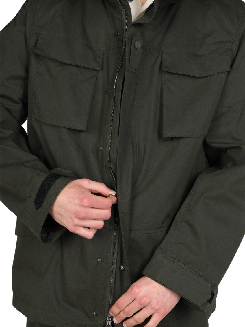 Dark Green Solid Jackets 4