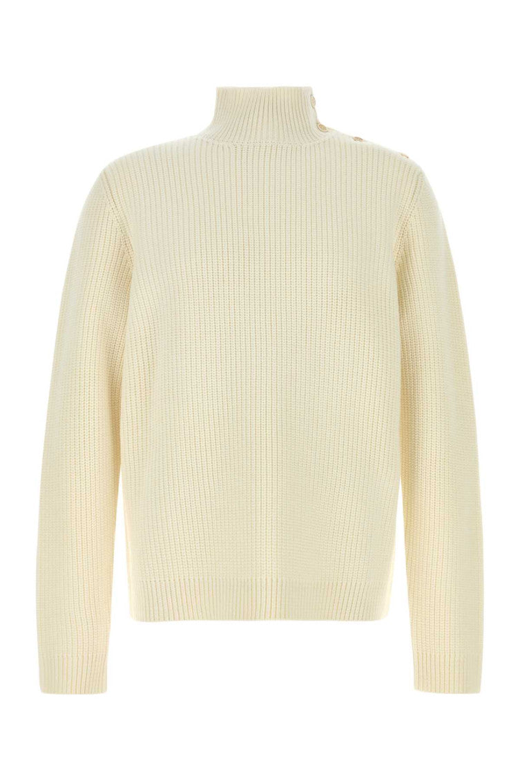 Off White Knitted Sweaters 1