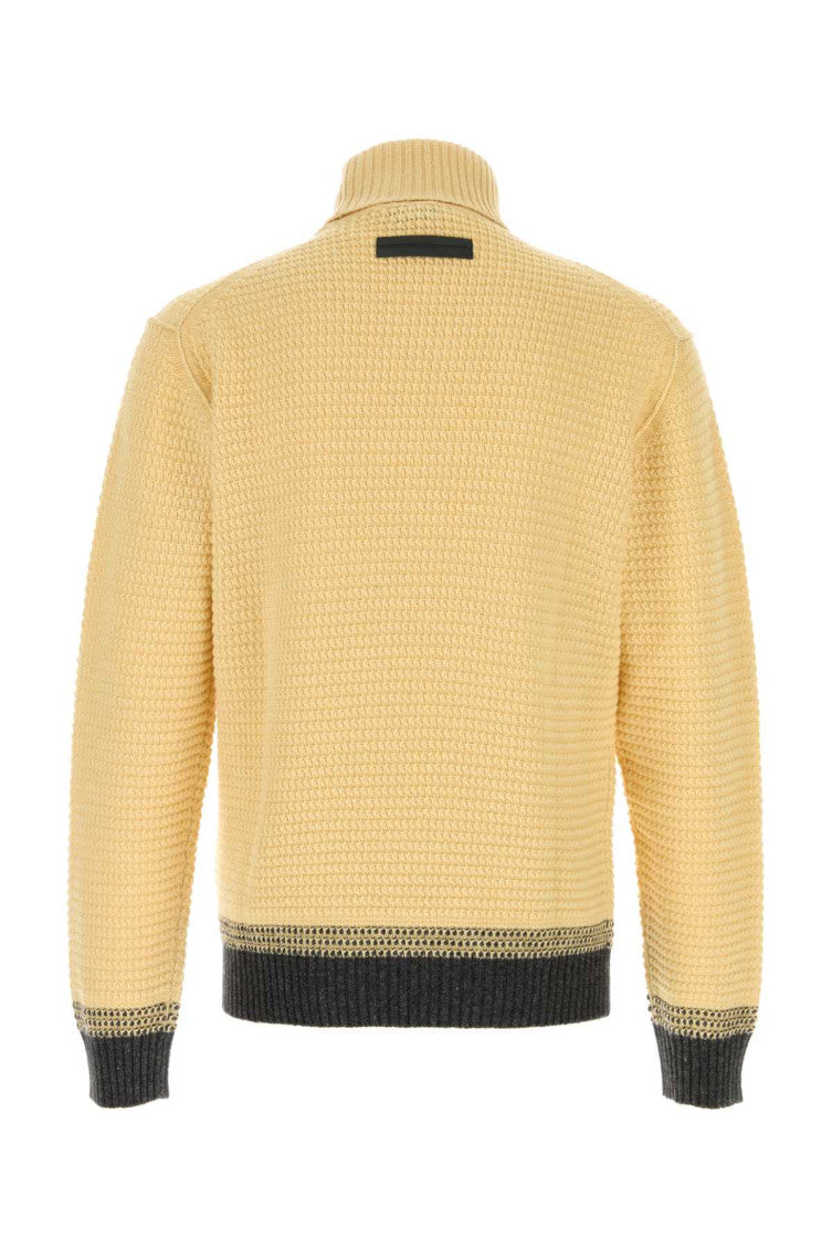 Yellow Turtle Neck Sweaters 2