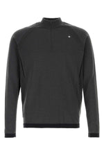 Dark Grey Logo Sweaters 1