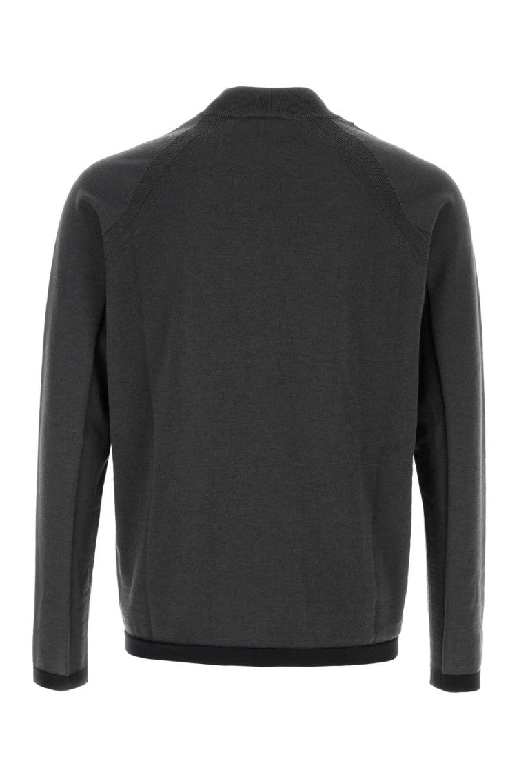 Dark Grey Logo Sweaters 2