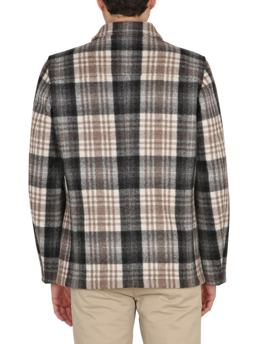 Beige Winter Shirt Jackets 3