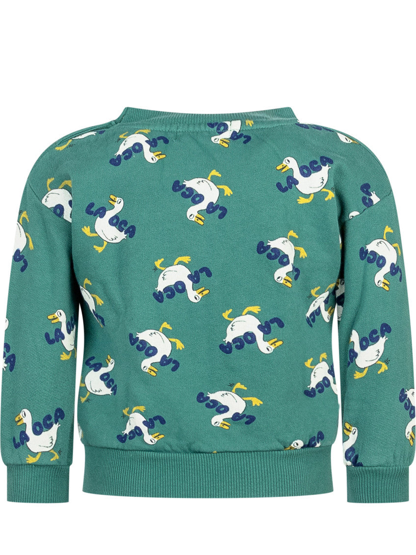 Babies Green Graphic Sweatshirt 2