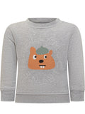 Babies Grey Graphic Sweatshirt 1