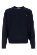 Navy Blue Logo Sweaters 1