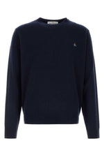 Navy Blue Logo Sweaters 1
