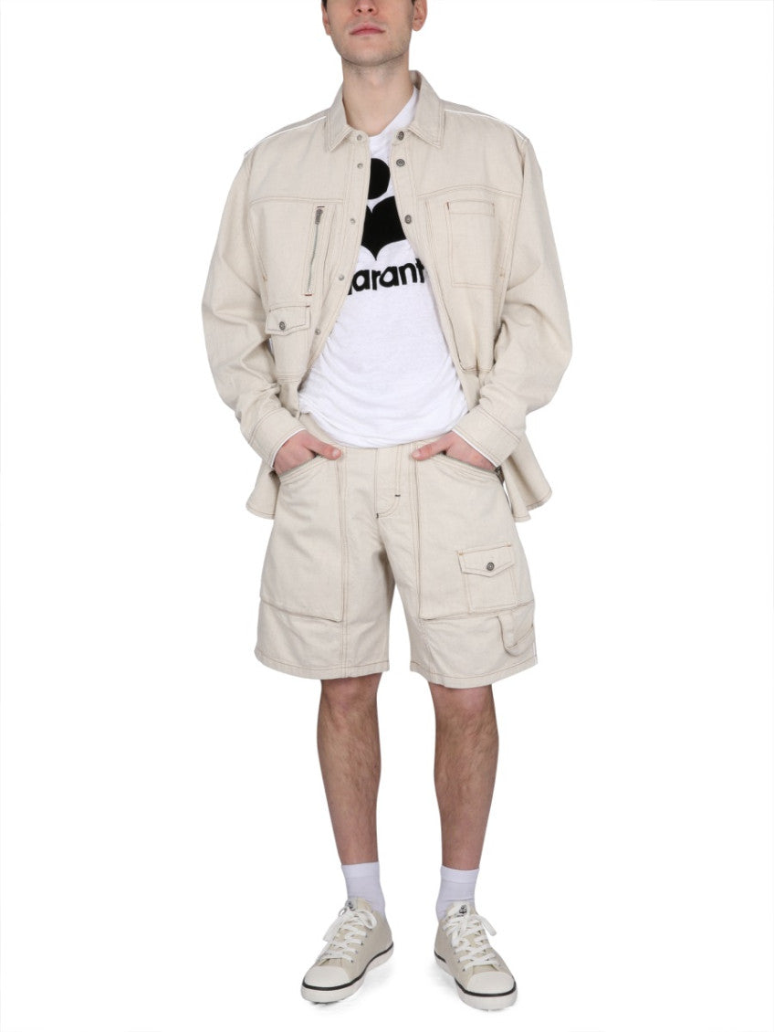Light Beige Solid Jackets 2
