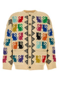 Multicolor Jacquard Cardigans 1