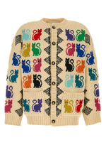 Multicolor Jacquard Cardigans 1