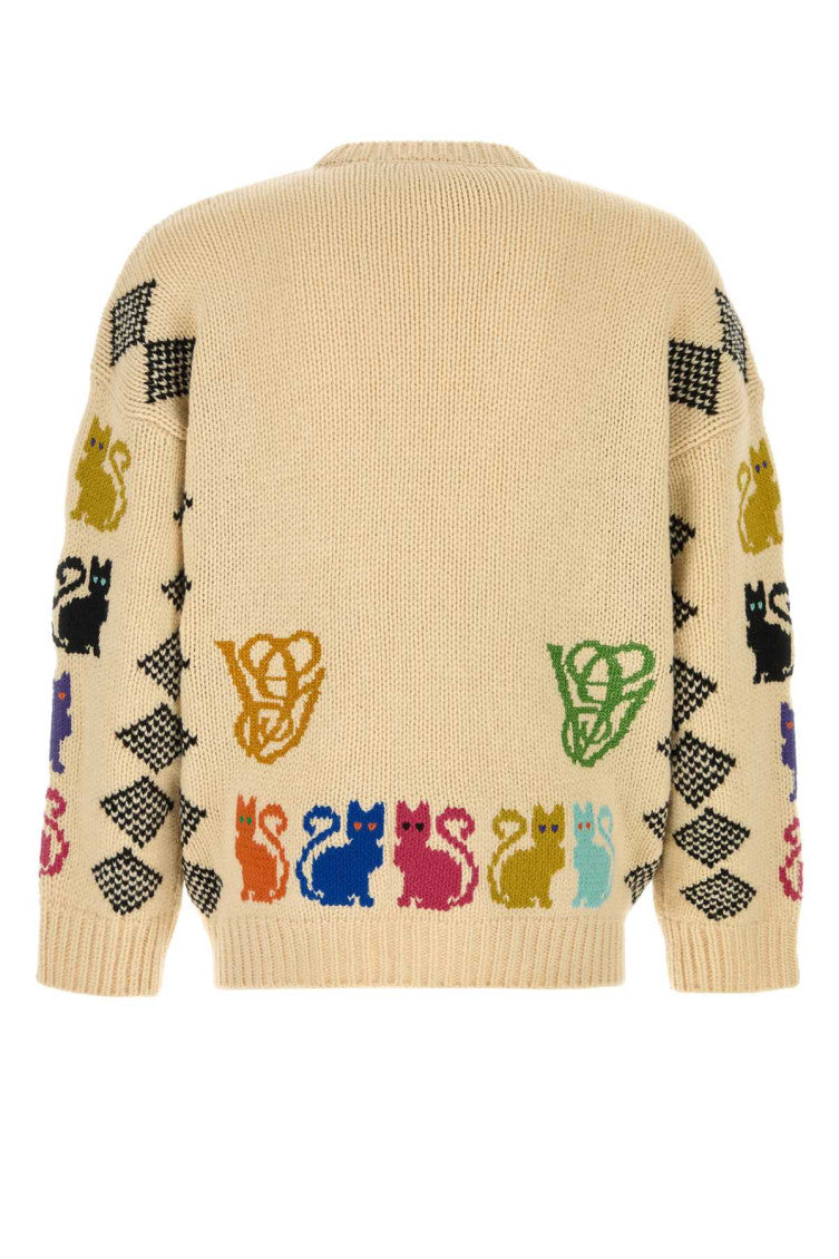 Multicolor Jacquard Cardigans 2