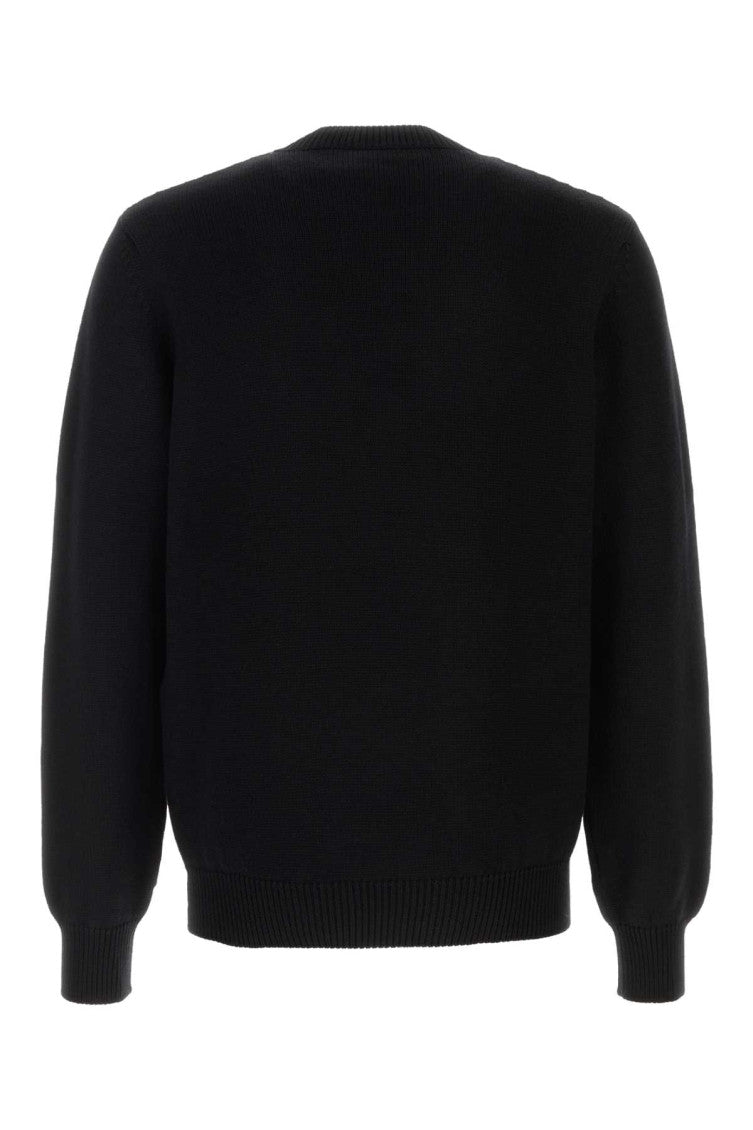 Black Crew Neck Sweaters 2