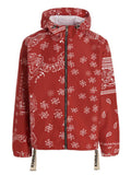 Red Paisley Hood Jackets 1
