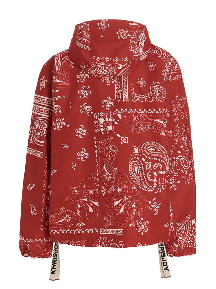 Red Paisley Hood Jackets 2
