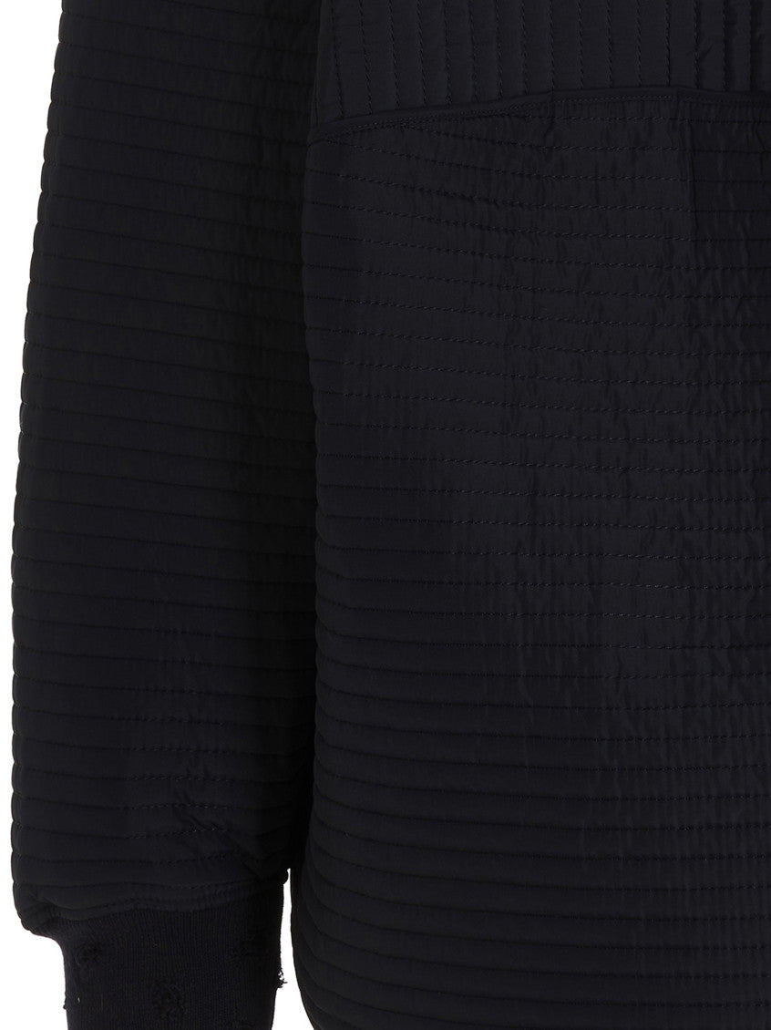Dark Blue Quilted Jackets 4