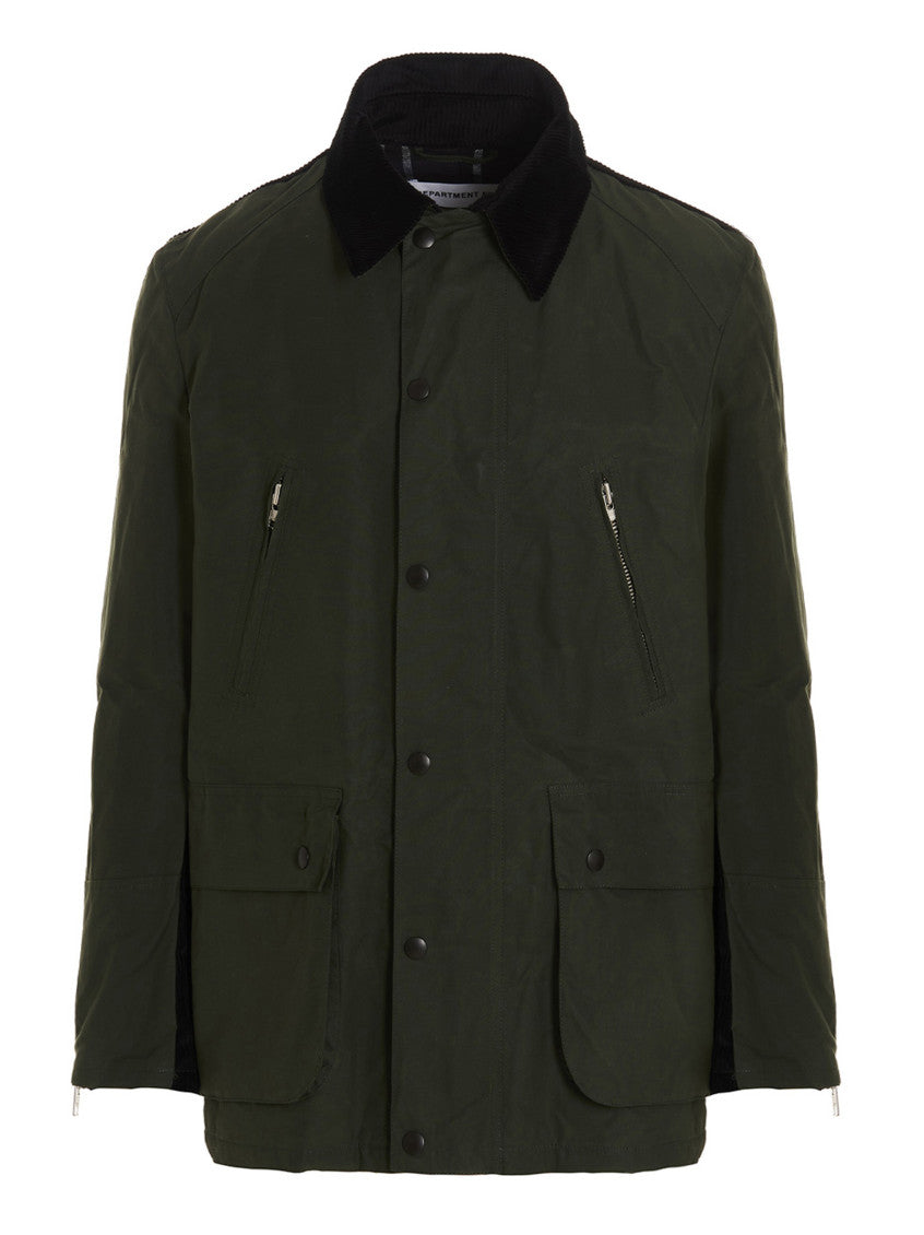 Green Turtle Neck Jackets 3